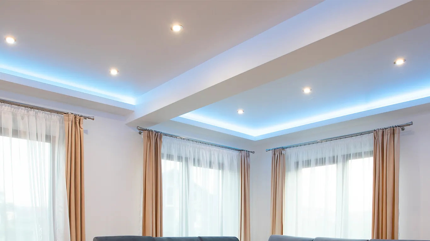 Sufit podwieszany led